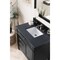 James Martin Vanities Brittany 36in Single Vanity, Black Onyx w/ 3 CM Charcoal Soapstone Quartz Top 650-V36-BKO-3CSP - alternate 5